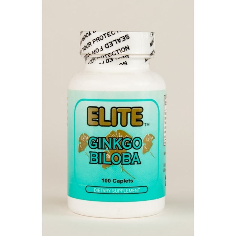 Ginkgo Biloba - 100mg / 100 Tablets